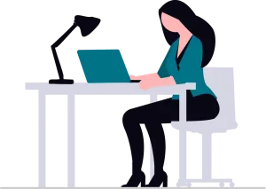 Illustration Arbeiten mit Microsoft Office 365